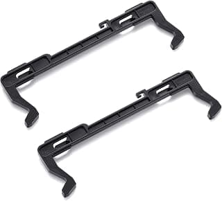 Tellegloww 2 Pack Microwave Door Latch Microwave Door Latch Microwaves Replacement Compatible with Most Microwaves